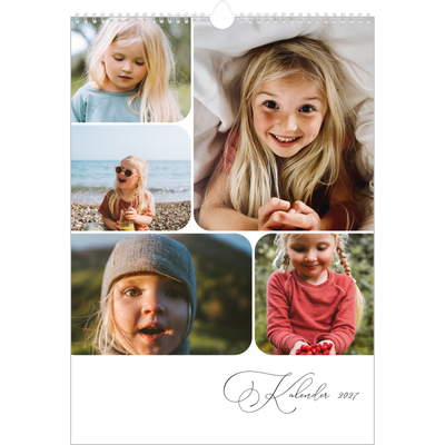 A3 Jaarkalenders — Momentopnamen en schrift [omslag]