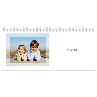 Bureaukalenders — Transparante kaders [omslag]