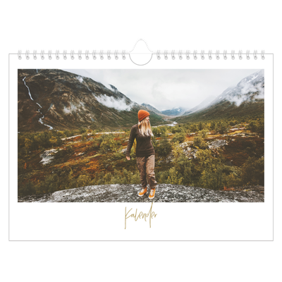 Fotokalender A4 — Handgeschreven [omslag]