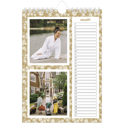 Fotokalender A5 — In volle bloei [Maart]