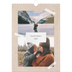 A4 Familieplanners — Natuurlijke handcraft - gezinsplanner 3 personen [omslag]