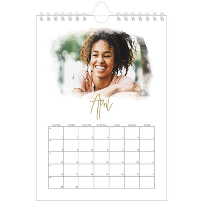 Fotokalender A5 — Foto-effecten [April]