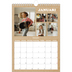 Fotokalender A4 (20 x 30 cm) — Magazine stijl [Januari]