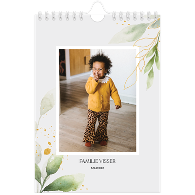 Fotokalender A5 — Bloemen splash [omslag]