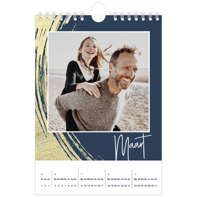 Fotokalender A5 — Goudenpenseel vegen [Maart]