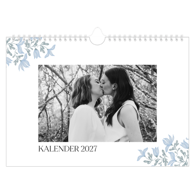 Fotokalender A4 — Elegant bloemig [omslag]
