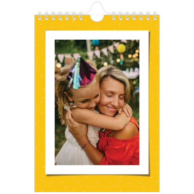 Fotokalender A5 — Snapshots in felle kleuren [omslag]