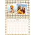 Fotokalender A4 Dubbel (30 x 40 cm) — Retro patronen [Januari]