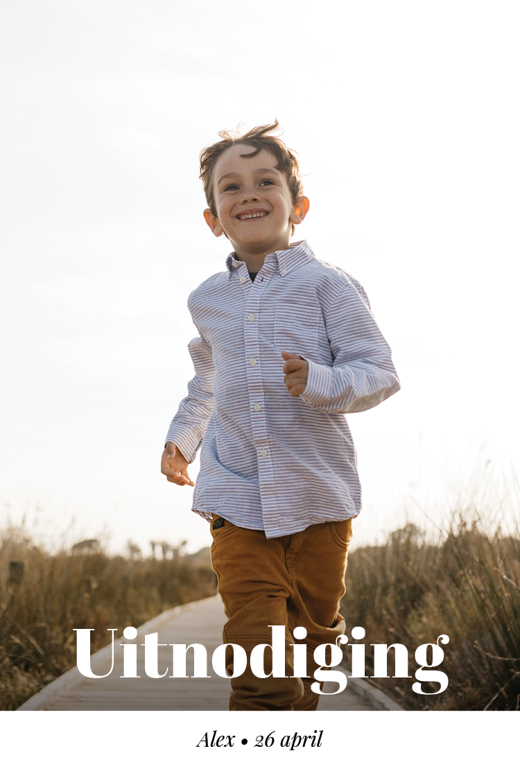 Uitnodigingen — Minimalistisch