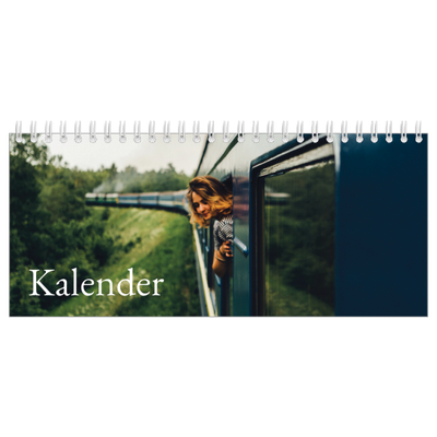 Bureaukalenders — Eenvoudige letters [omslag]
