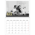 Fotokalender A4 Dubbel (30 x 40 cm) — Grote glitter cijfers [Maart]