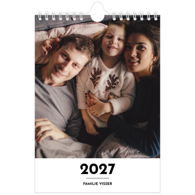 Fotokalender A5 — Schijnwerper effect [omslag]