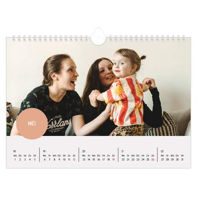 Fotokalender A4 — Fotosticker [omslag]