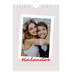 Fotokalender A5 — Karmijnrode handtekening [omslag]