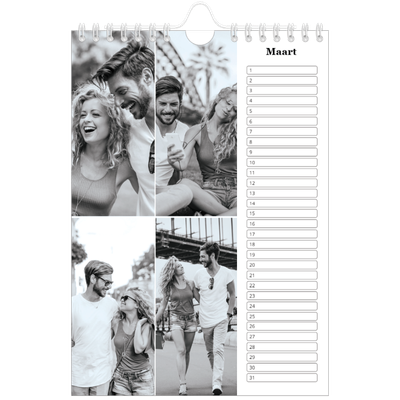 Fotokalender A5 — Focus [Maart]