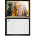 Fotokalender A4 Dubbel (30 x 40 cm) — Foto in glitterrand [omslag]