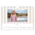 Fotokalender A4 — Schrift en strepen [Februari]