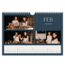 Fotokalender A4 — Leisteen & schreef [Februari]