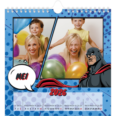 Jaarkalenders vierkant — Stripboek [omslag]