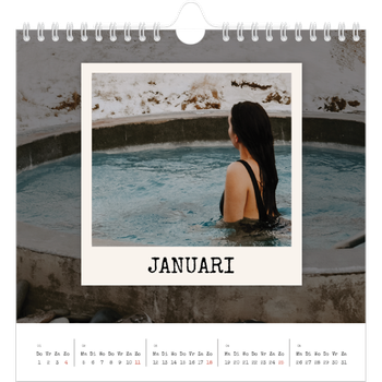 Fotokalender Vierkant — De portretselectie