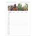 A4 Familieplanners — Simplistisch - gezinsplanner 4 personen [Januari]