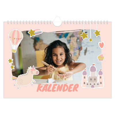 Fotokalender A4 — Regenboog eenhoorn [omslag]