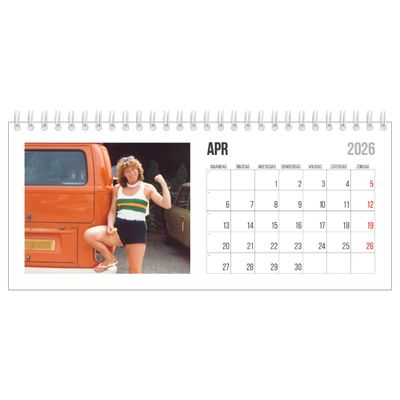 Bureaukalenders — Verkorte tekst [April]