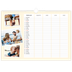 A3 Familieplanners — Modern - gezinsplanner 4 personen [Februari]