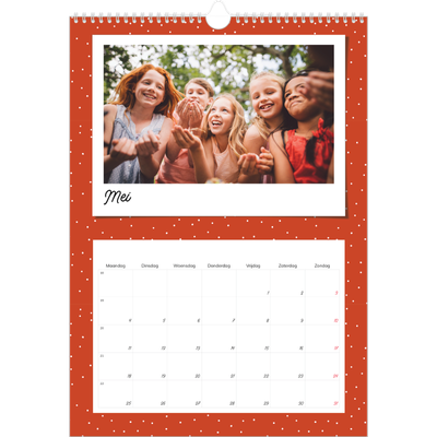 A3 Jaarkalenders — Snapshots in felle kleuren [omslag]