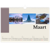 Fotokalender A3 — Bezienswaardigheden van de wereld [Maart]