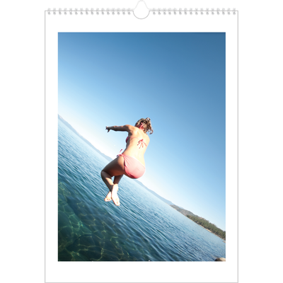 Verjaardagskalenders A3 — Kleurrijke kaders [omslag]