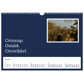 Fotokalender A3 — Redactionele Aarde