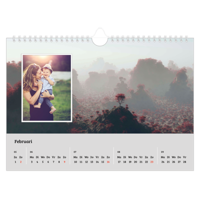 Fotokalender A4 — Vier jaargetijden [Februari]