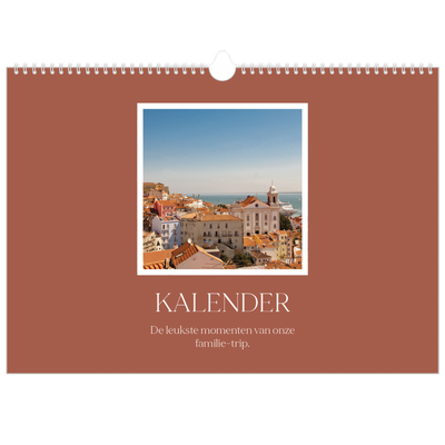 Fotokalender A3 — Klassieke kleuren [omslag]