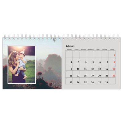 Bureaukalenders — Vier jaargetijden [Februari]