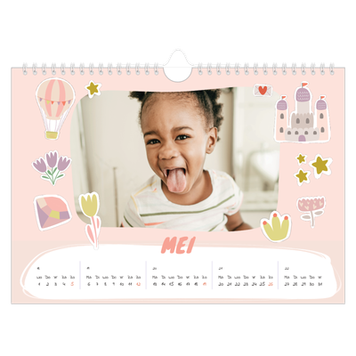 Fotokalender A4 — Regenboog eenhoorn [omslag]