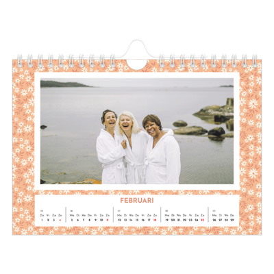 Fotokalender A5 — In volle bloei [Februari]