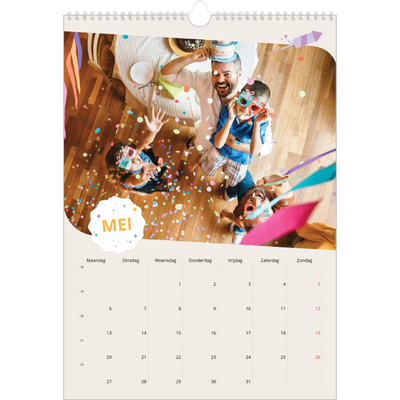 A3 Jaarkalenders — Iconische verjaardag [omslag]