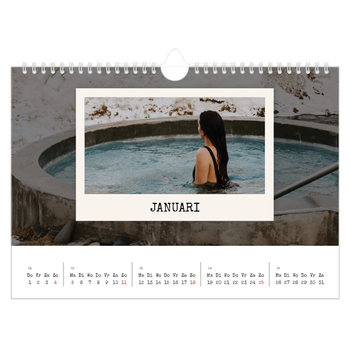 Fotokalender A4 — De portretselectie