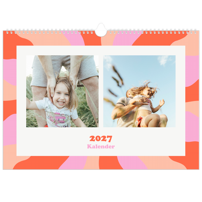 Fotokalender A3 — Speelse patronen [omslag]