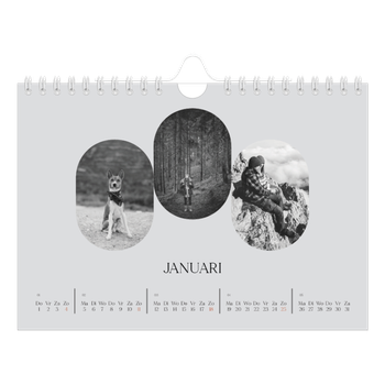 Fotokalender A5 — De open weg