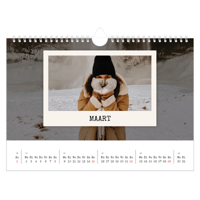 Fotokalender A4 — De portretselectie [Maart]
