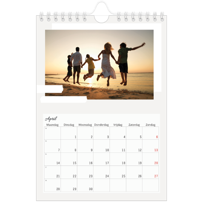 Fotokalender A5 — Gedempte tonen [April]