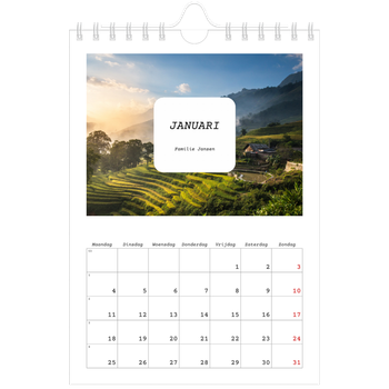 Fotokalender A5 — Het hele verhaal