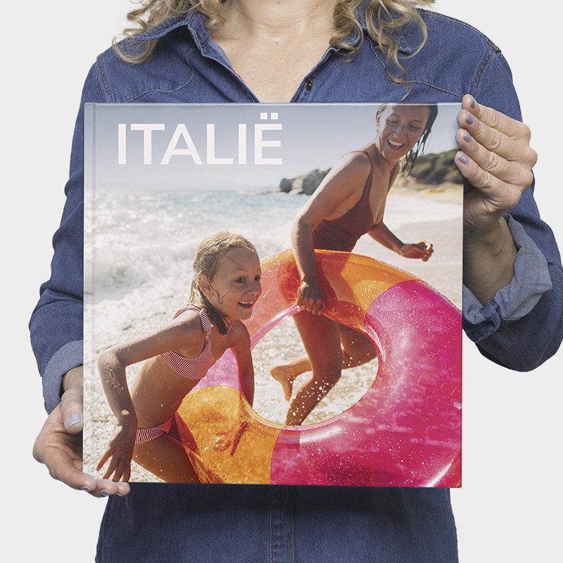 Vierkant XL fotoboek met harde kaft | 30 x 30 cm